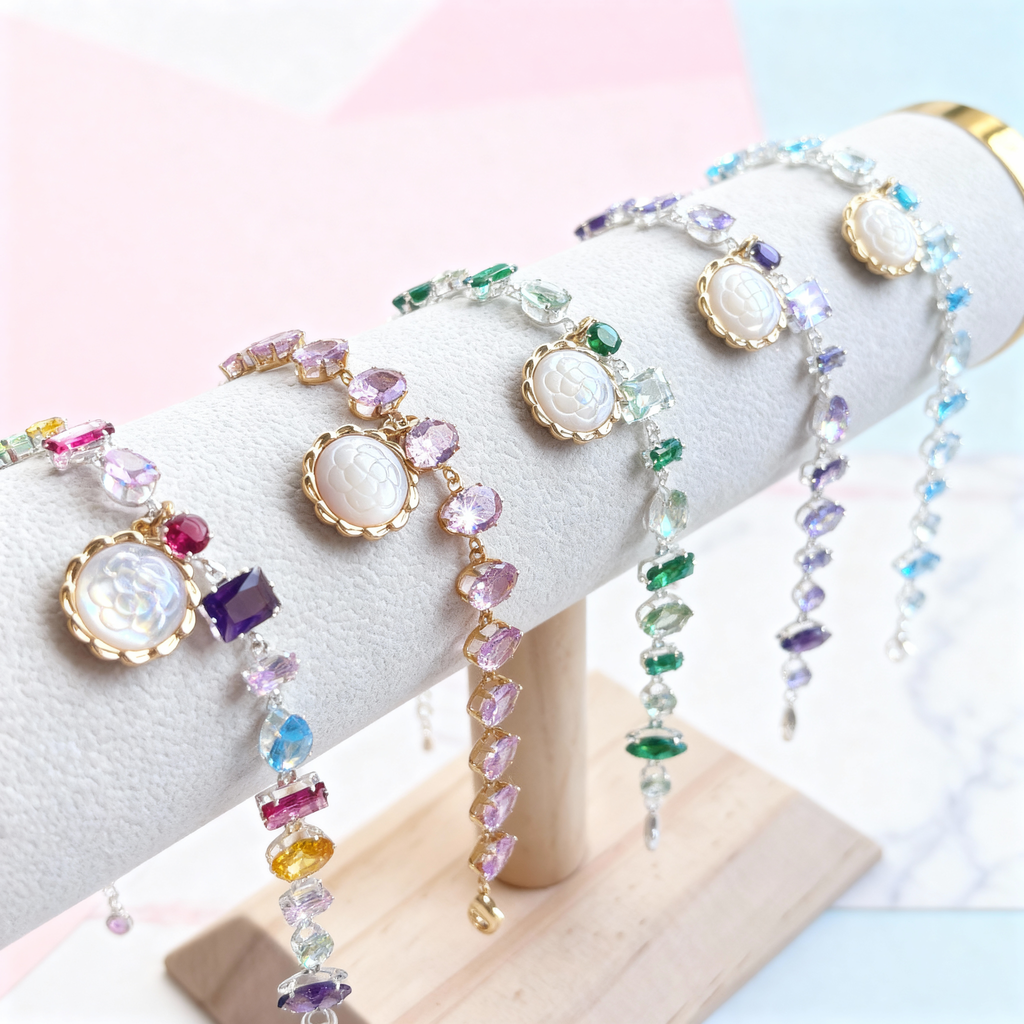 Zircon Oracle Bracelet – Purple (Mystic Vision)