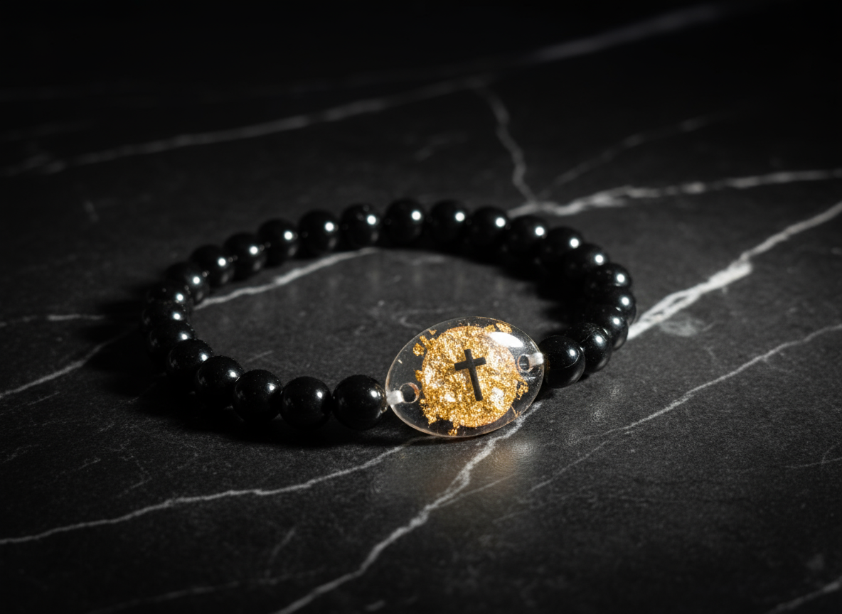 Crystal Bracelet · Bible Verse