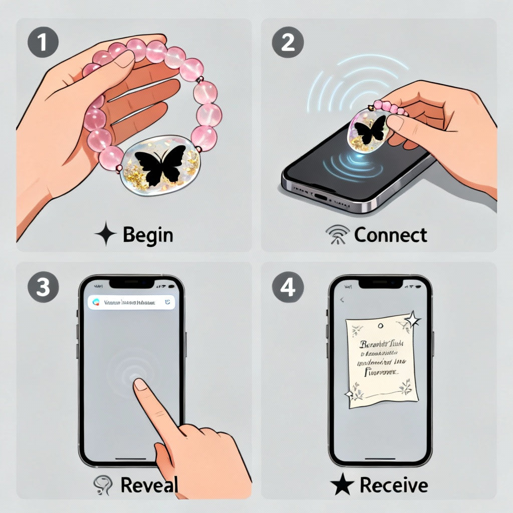 Answer Book Crystal Bracelet – Obsidian (Oracle’s Shield)